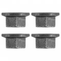 Caltric 4x Front Wheel Hub Nut Compatible With Yamaha Yfz450 Yfz450v Yfz450r 2006 2007 2008-2013