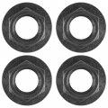 Caltric 4x Front Wheel Hub Nut Compatible With Yamaha Yfz450 Yfz450v Yfz450r 2006 2007 2008-2013