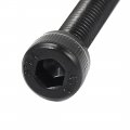 Uxcell M5x70mm 12 9 Alloy Steel Hex Socket Screws Partially Threaded Bolt Black 10pcs