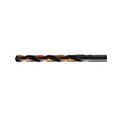 15 32 In Hss Split Point Mechanic Length Drill Bit Black And Gold Finish Flat Shank 3 Flute Kfdml15 