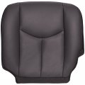 The Seat Shop Work Truck Driver Bottom Replacement Cover Very Dark Pewter Dark Gray Vinyl For 2003-2006 Chevrolet Silverado 