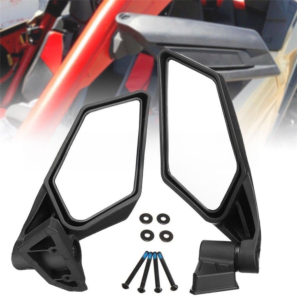 Smt-racing Side Mirrors Set For Utv Off-road Can-am Maverick X3 2017 2018 B07b8f7m6m