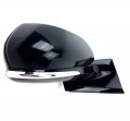 Spieg To1321357 Passenger Side Mirror Replacement For Toyota Prius 2016-2020 Power Heated Blind Spot Monitor Paintable Black