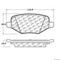 Centric 105 1377 Brake Pad 