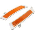 Front Bumper Reflector Kit For Bmw X5 E70 2011 2012 2013 Driver And Passenger Side Capa Certified Bm1084103 63147274433 