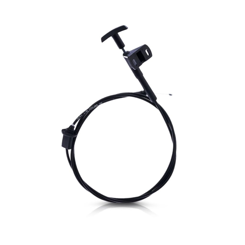 Hood Release Cable For Gmc Jimmy 1990 1991 Black Plastic And Metal With Handle Replacement 14039963 Wlx Hu Gmf520 Cl360a51