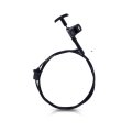 Hood Release Cable For Gmc Jimmy 1990 1991 Black Plastic And Metal With Handle Replacement 14039963 Wlx Hu Gmf520 Cl360a51