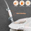 4 Pcs Universal Brake Fluid Deflerator Kit One-way Check Valve Bleed Hose Hydraulic System Bleeding Tool For Car Motorcyle