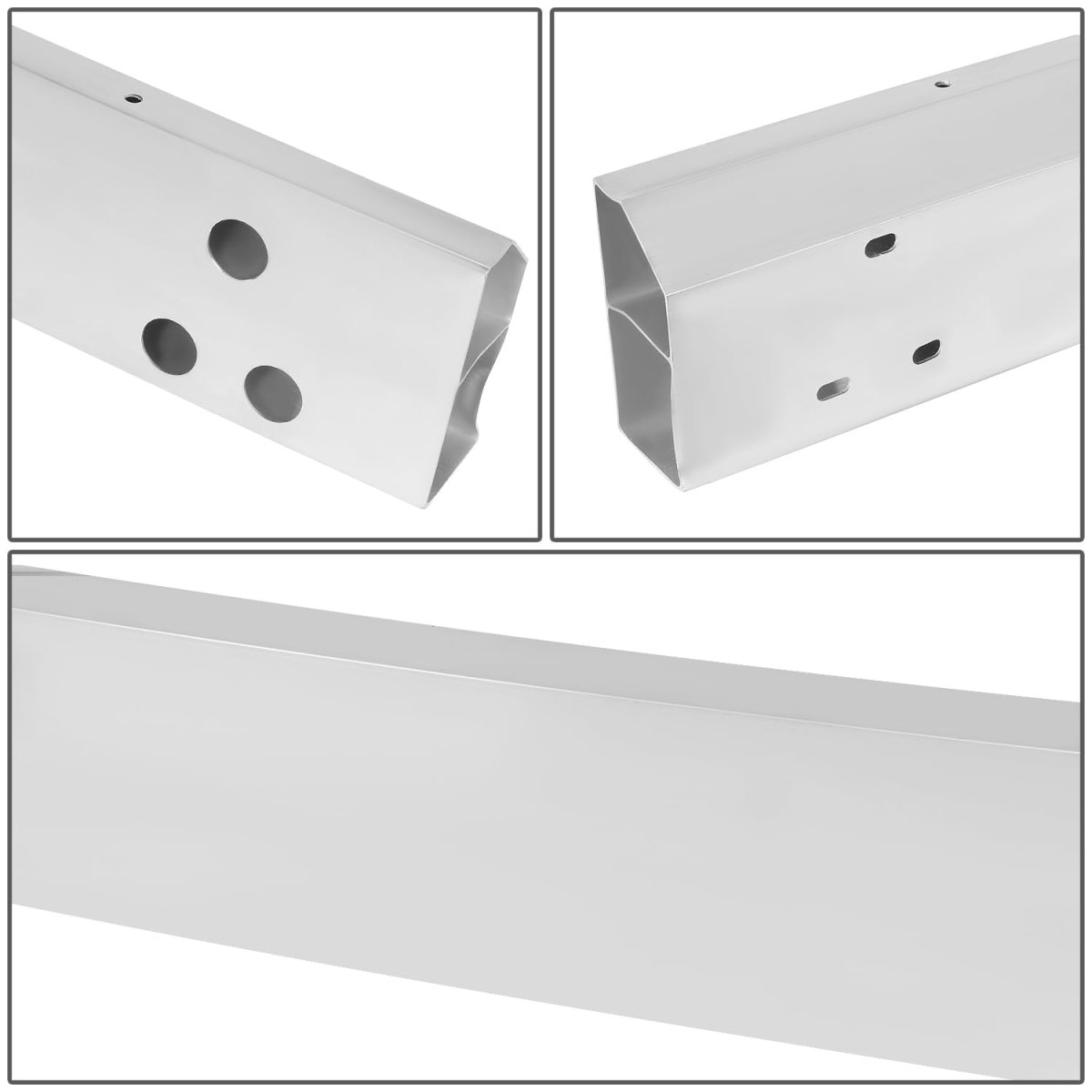 Ni1106174 Rear Bumper Reinforcement Impact Face Bar For Nissan Altima Sedan 2013-2015 Aluminum Silver