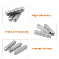 Uxcell 10pcs Round Ended Feather Key 3 X 16mm Stainless Steel Parallel Drive Shaft Stock For Type Fastening Connection