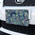 Graphics More Zombie Pattern Dead Corpses Undead Horror Novelty Metal Vanity Tag License Plate 