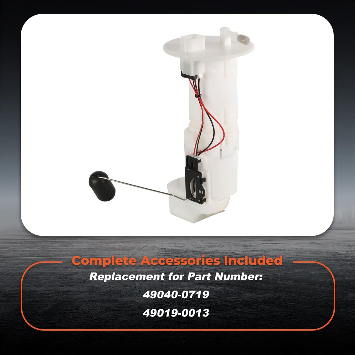 Fuel Pump Replacement For Kawasaki Mule 4000 4010 2009-2020 49040-0719 49019-0013 49040-0718