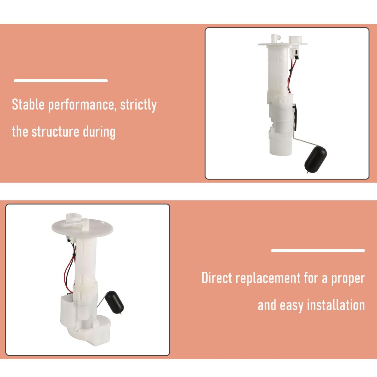 Fuel Pump Replacement For Kawasaki Mule 4000 4010 2009-2020 49040-0719 49019-0013 49040-0718