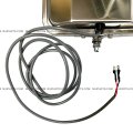 2 Pcs Rear View Main Door Mirror Heated Stainless Fit Peterbilt 335 340 357 382 385 386 325 330 348 388 389 365 367 377 359 375