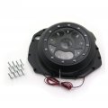 Httmt- Black W Green Led Engine Clutch Cover Compatible With 1999-2020 Suzuk Gsxr1300 Hayabusa P N Mt313-001a-bk