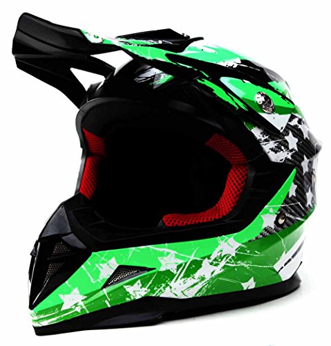 Motocross Youth Kids Helmet Dot Certified Yema Ym-211 Motorbike Moped Motorcycle Off Road Full Face Crash Downhill Dh Four
