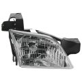 Passenger Side Headlight Assembly For Pontiac Trans Sport Montana 1997 2005 Replaces Gm2503175 And 10368388 Clear Lens Halogen 