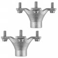 Caltric 2 Rear Left Right Wheel Hubs Compatible With Honda Trx400x 400x Trx 400 X 2x4 2009-2014