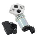 Tps Throttle Position Sensor And Iac Idle Air Control Valve Set With Gasket For Ford Ranger 1997-2001 Taurus 1997-1999