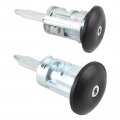 Autokay 2 Keys Complete Lock Set Fits For Ford Transit Connect Bonnet Fuel Door
