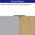 Uxcell 3pcs Aluminum T Molding Floor Transition Strip 35 4inch Door Tile Carpet To Tile Doorway Edge Trim Wood Vinyl Laminate