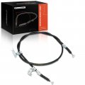 A-premium Rear Driver Side Parking Brake Cable Assembly Compatible With Mazda Models Protege 2001-2003 Protege5 2002-2003