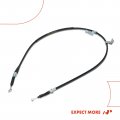 A-premium Rear Driver Side Parking Brake Cable Assembly Compatible With Mazda Models Protege 2001-2003 Protege5 2002-2003