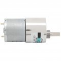 Dc Reduction Motor Low Speed All Metal Gear For Electronic Manufacturing Equipment 12v 30rpm Min