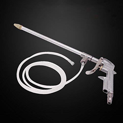 High-pressure Car Air Power Engine Cleaner Gun Wash Sprayer Degreaser Tool With Plastic Hose Siphon Spray Cleaning Kit A Silver