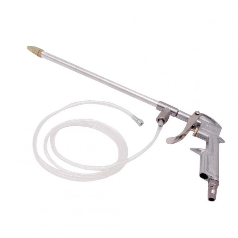 High-pressure Car Air Power Engine Cleaner Gun Wash Sprayer Degreaser Tool With Plastic Hose Siphon Spray Cleaning Kit A Silver