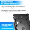 X Autohaux Trunk Latch Lock Actuator 4589243aa For Dodge Grand Caravan Journey Durango Nitro Chrysler Town Country Jeep