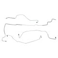 Stainless Steel Front Brake Line Kit For 1996 To 2000 Dodge Plymouth Grand Caravan Voyager 119 3 In Wb Four Wheel Disc With Abs 