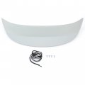 Hecasa Rear Trunk Spoiler Compatible With 2009-2021 Nissan 370z Coupe Lid Wing Primer Gray