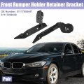 X Autohaux 1 Pair Left And Right Side Front Bumper Mounting Support Bracket No 51117058447 51117058448 For Bmw 328i 2007-2012