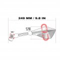 Dartsz For Suzuki Gsx750 Gsxs750 Gsxs1000 2015-2022 Motorcycle Cnc Aluminum Rearview Mirrors Universal Blue Anti-glare Glass