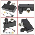Labwork Adjustable Proportioning Valve Distribution Block Brake Disc Drum With Five Stainless Steel Fittings For 3 16 Line