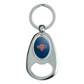 Graphics More Saint Mary S College Primary Logo Keychain Chrome Metal Spinning Oval Bottle Opener 