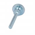 Uxcell A16052800ux0029 M3x20mm Carbon Steel Step Hand Screw Flat Knurled Head Thumb Bolts