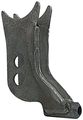 Allstar All60126 1 4 Steel Weld-on Style Trailing Arm Shock Bracket For 3 Axle Tube 