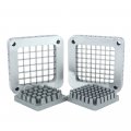 2 Pk Replacement Cutting Frame Plate Blade 3-hole 3 8 1 Use On French Fry Cutter 