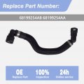 68199254ab Heater Supply Jumper Hose Fits For 2014-2018 Je-ep Cherokee 2015-2017 Chrysler 200