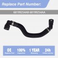 68199254ab Heater Supply Jumper Hose Fits For 2014-2018 Je-ep Cherokee 2015-2017 Chrysler 200