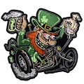 Hot Leathers Leprechaun Patch Multicolor 4 Width X Height 