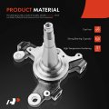 A-premium Front Suspension Steering Knuckle Compatible With Toyota Tacoma 1995-2002 Rwd And Non Abs Right Passenger Side