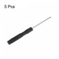 Uxcell Mini Slotted Screwdriver 1 5mm Flat Head For Watch Eyeglasses Metal Buckle Electronics Repair 5 Pcs