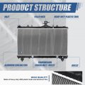 Dpi 13344 Factory Style 1-row Cooling Radiator Compatible With Chevy Camaro 6 2l 7 0l At 2012-2015 Aluminum Core