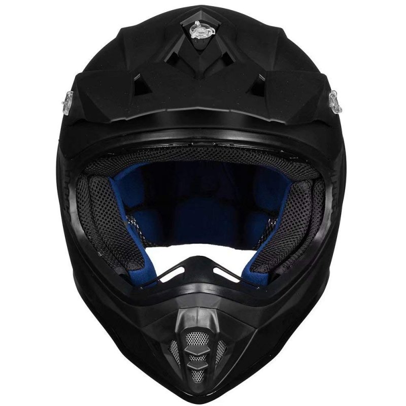 Ilm Adult Dirt Bike Helmets Motocross Atv Dirtbike Bmx Mx Offroad Full Face Motorcycle Helmet Dot Approved Model 128s Matte
