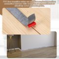 Floor Transition Strip 3 28ft X 1 57 Lxw Self Adhesive Vinyling Edging Trim Pvc Flooring Flat Divider Cover Strips For Joining