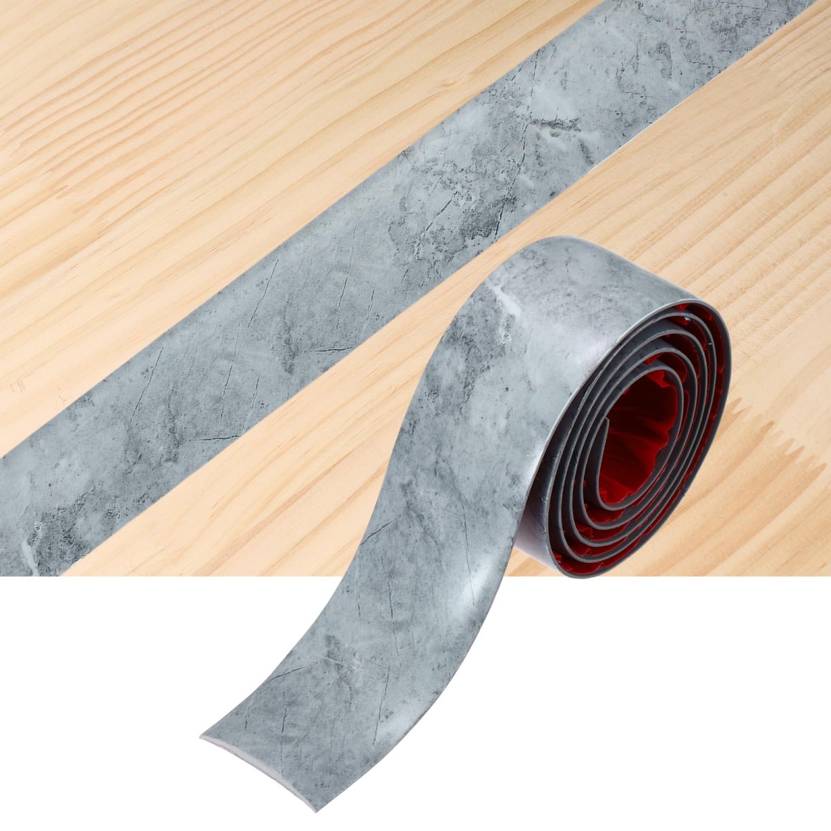 Floor Transition Strip 3 28ft X 1 57 Lxw Self Adhesive Vinyling Edging Trim Pvc Flooring Flat Divider Cover Strips For Joining
