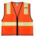 Ml Kishigo Mlk-1518-2x-3x Economy Series Vest Color- Orange Size- 2x-3x 